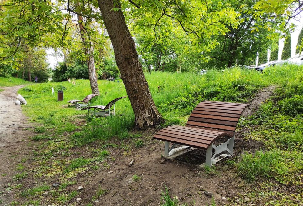 У парку &laquo;Горіховий Гай&raquo; з&rsquo;явився новий громадський простір. Фото: Львівська міська рада