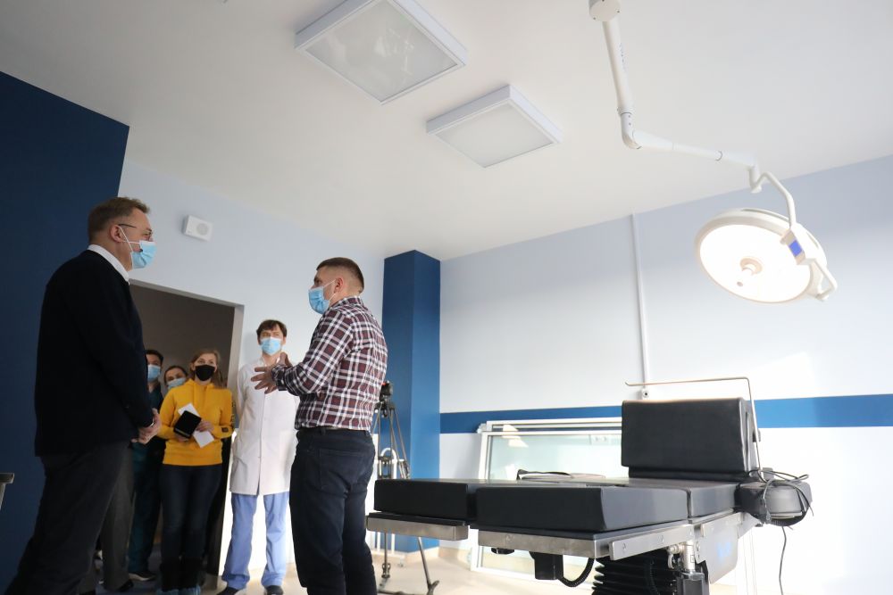 У лікарні швидкої допомоги відкрили відремонтоване терапевтичне відділення