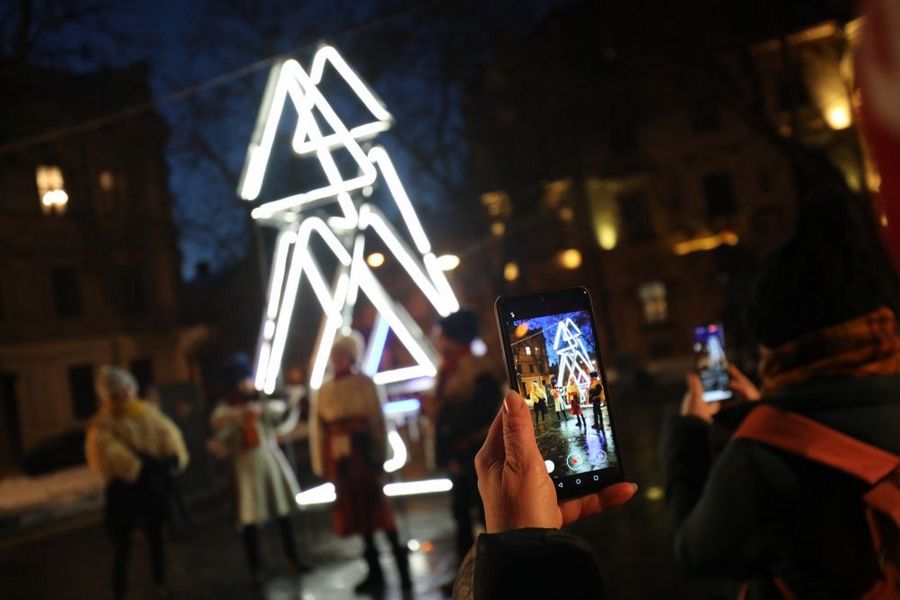 Музична новорічна ялинка у Львові