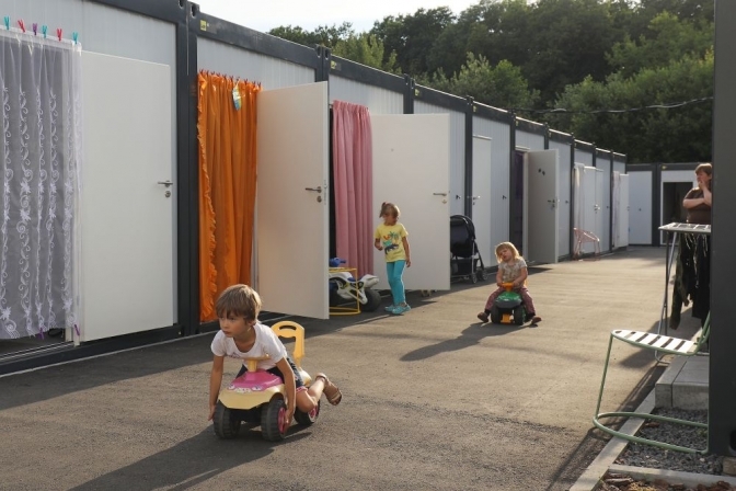 В модульному містечку у Львові народилася дитина.