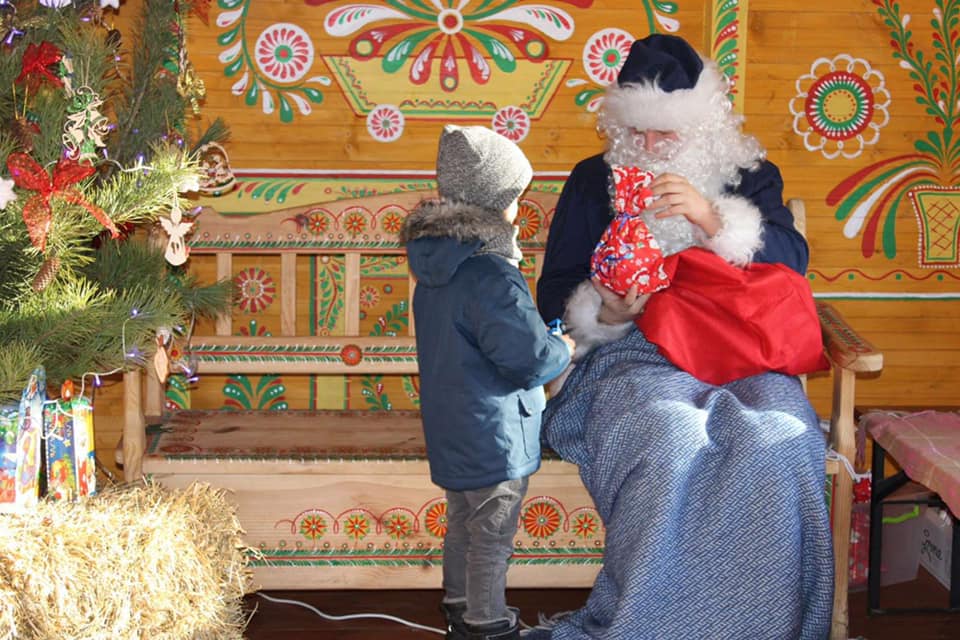 Хатинка Святого Миколая у Ведмежому притулку Домажир