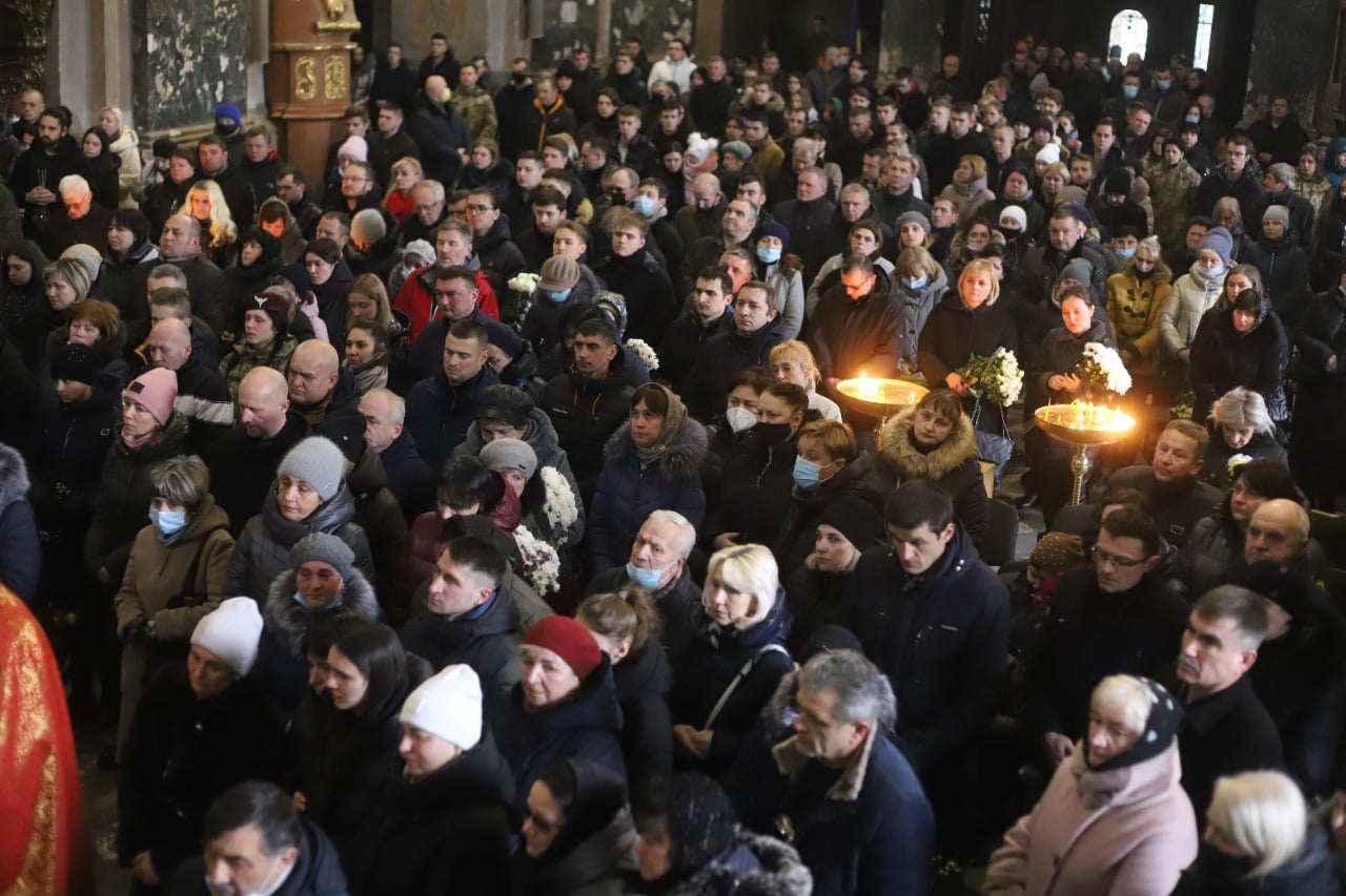 Львів прощається з Героями війни, які загинули під час оборони України.