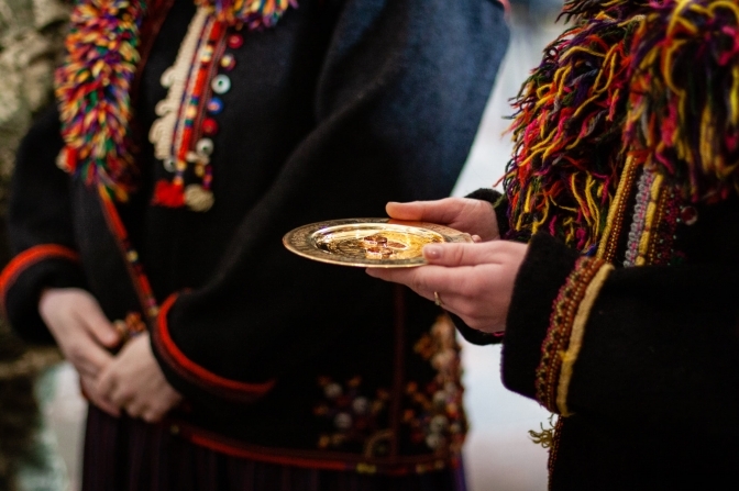 У Гарнізонному храмі у Львові відбулося незвичайне вінчання.