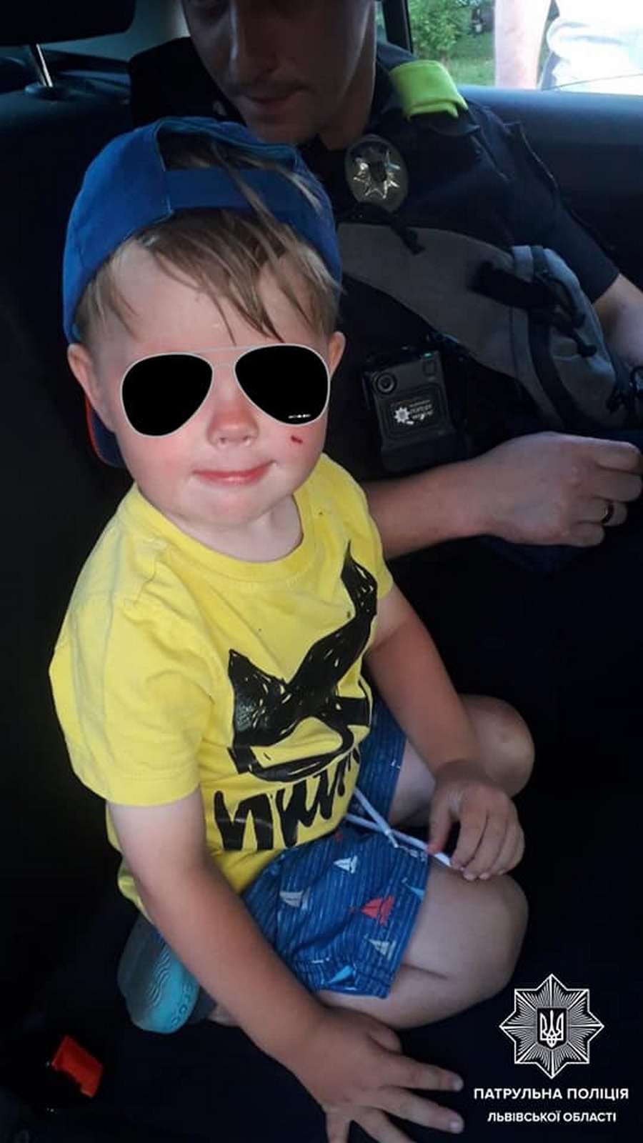 Трирічний переселенець сам гуляв вечірнім Львовом.