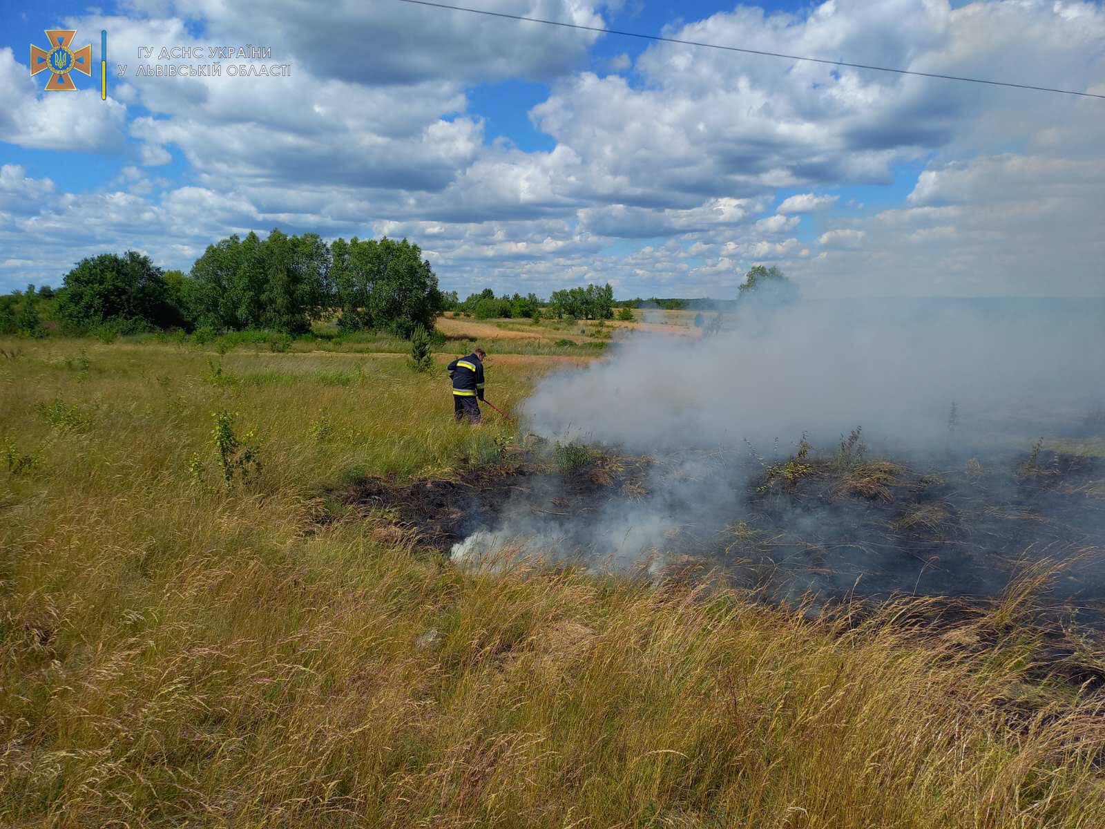 Біля Львова сталася масштабна пожежа, все в диму – що горить.