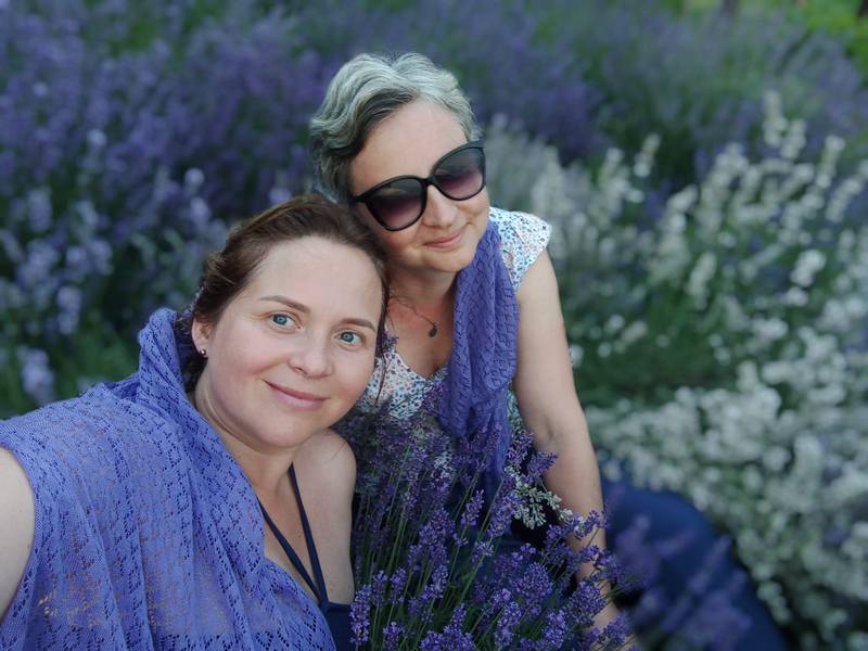 Лавандові кручі у Роздолі.