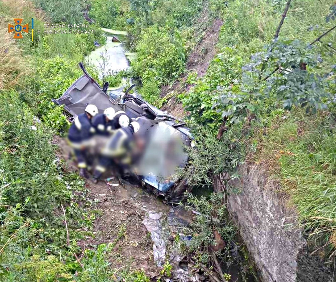 На Золочівщині злетів у кювет автомобіль: водій загинув фото 1
