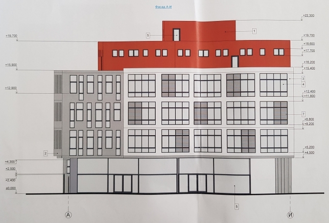 На вулиці Стрийській, 284 у Львові збудують торговий центр.  Візуалізація забудовника.
