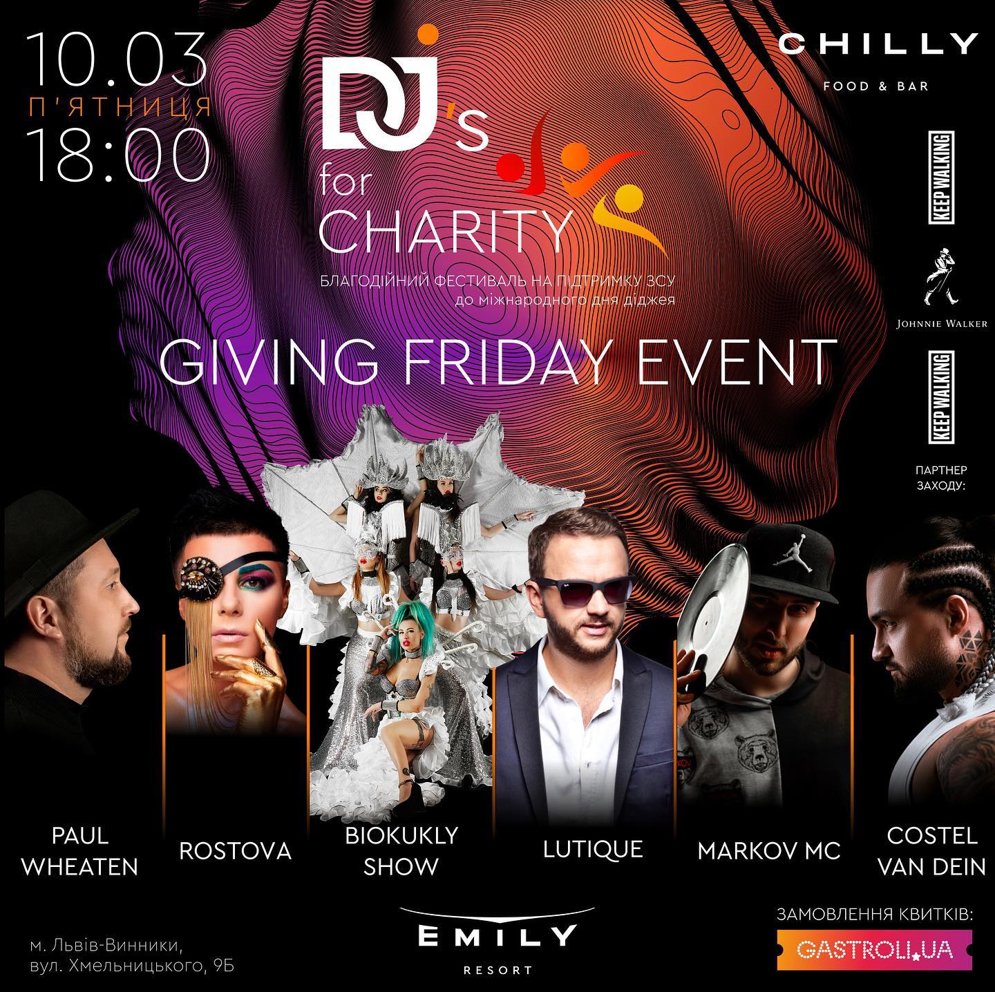 DJ's For Charity.