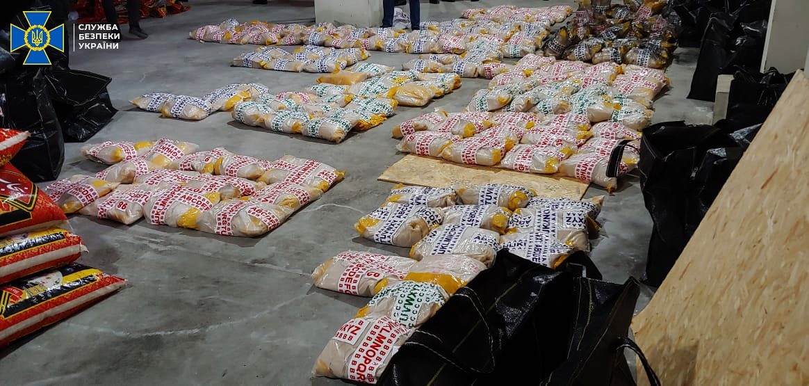 Рекорд України: у Львові вилучили понад тонну героїну. Фото: СБУ
