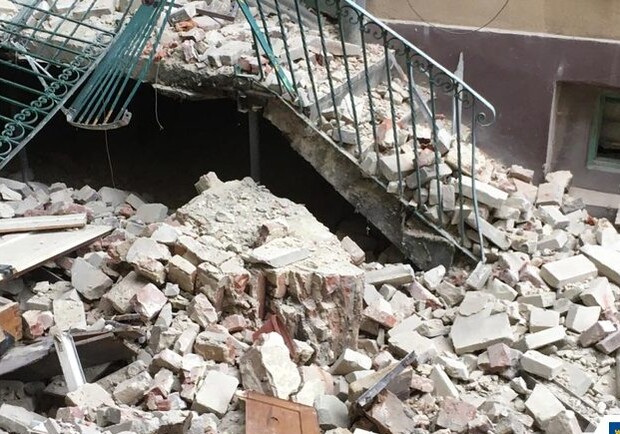 Де зараз мешканці напівзруйнованого будинку з вулиці Ковельської у Львові. Фото: Львівська міськрада