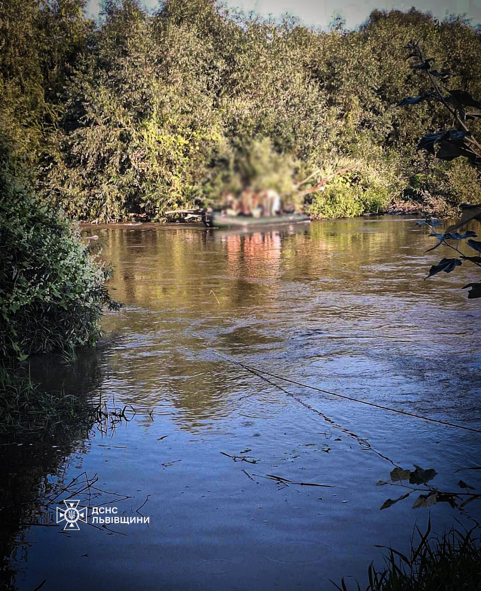 Львівські надзвичайники врятували трьох дітей із острівця на річці Дністер.