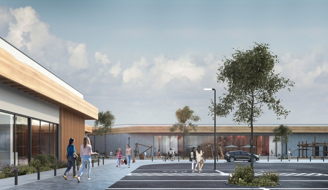 На Львівщині збудують новий торгово-розважальний центр: візуалізація 