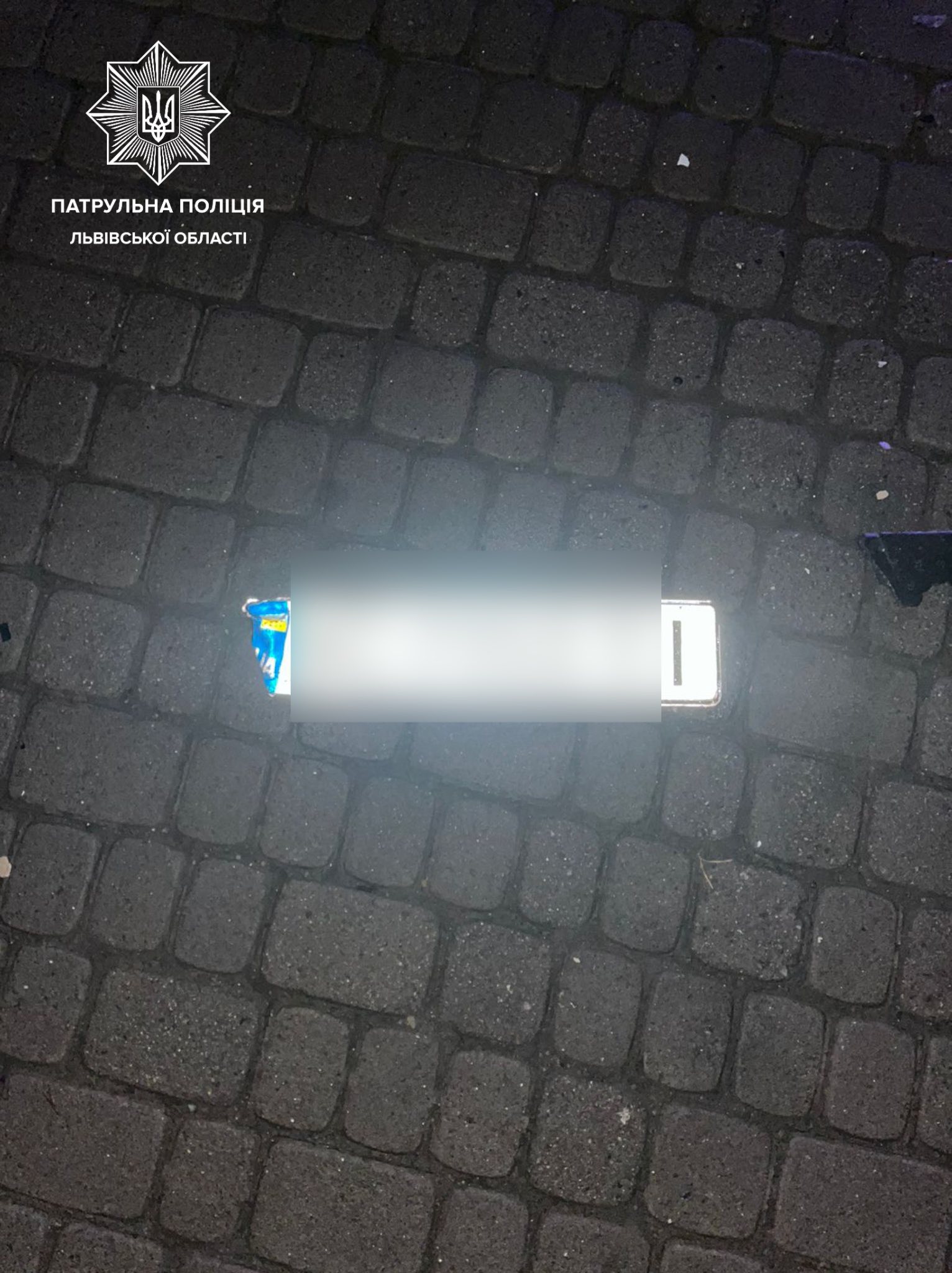 У Львові п'яний водій вʼїхав в огорожу, загубив номерний знак, втік і заснув: фото.