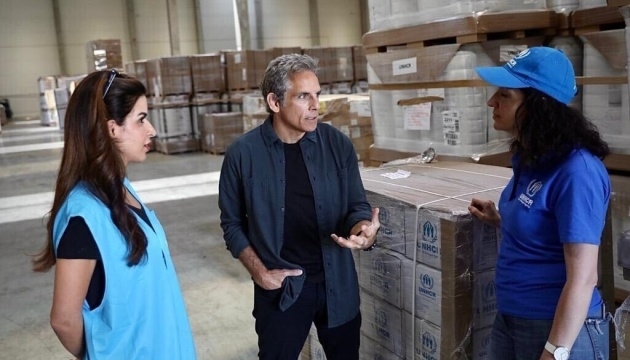 В Україну приїхав голлівудський актор Бен Стіллер.