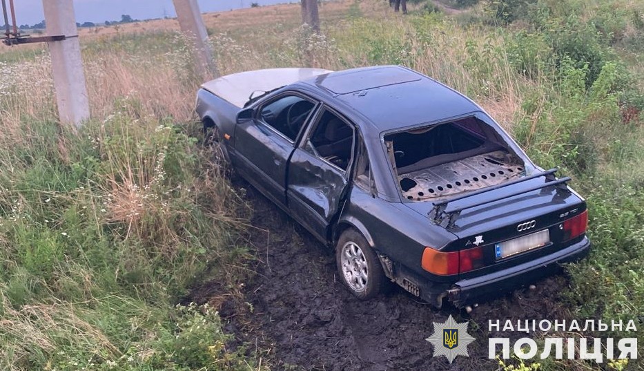 У ДТП неподалік Львова загинула жінка, яка переводила через дорогу корову. || Фото: lv.npu.gov.ua.