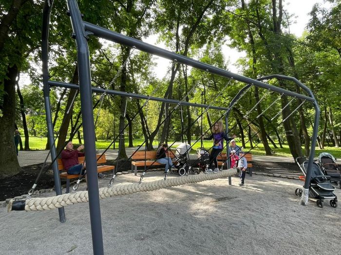 Ігровий простір із музичною зоною у Парку "700-річчя Львова".