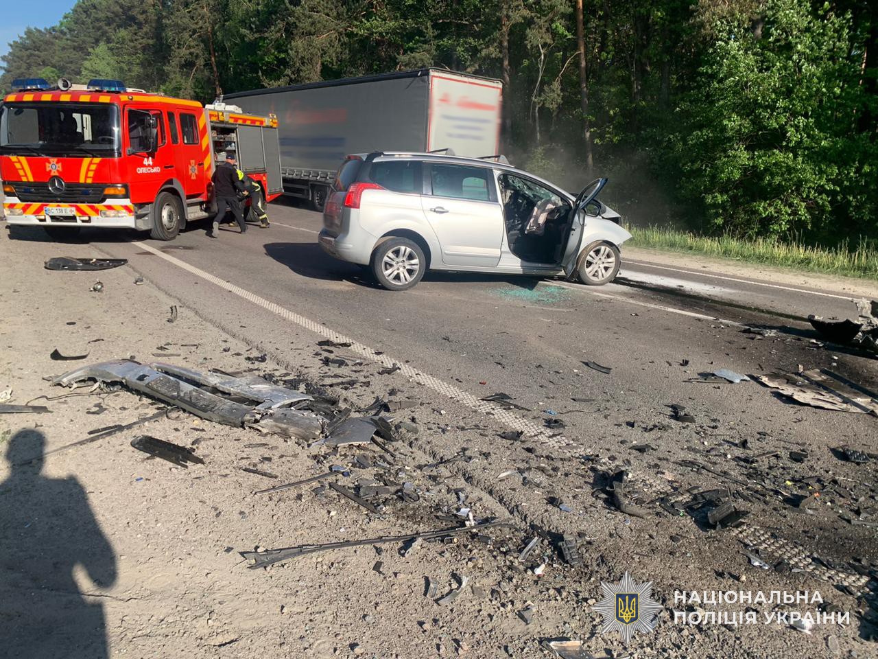 У ДТП на Львівщині загинули троє людей: фото.