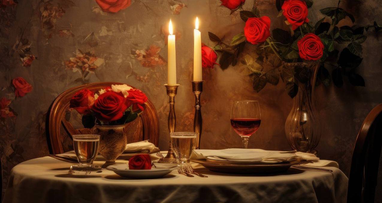 День усіх закоханих у ресторані Валентино.