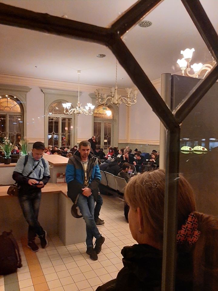 Сотні українців бродили Перемишлем під час карантину. Фото Wojciech Bakun/Фейсбук.