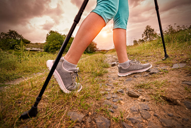 Тренування зі скандинавської ходьби у Львові.