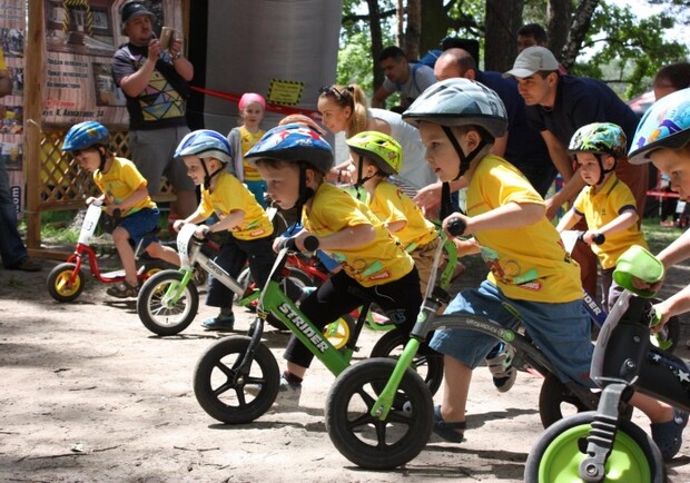 Дитяча Велогонка у Львові.