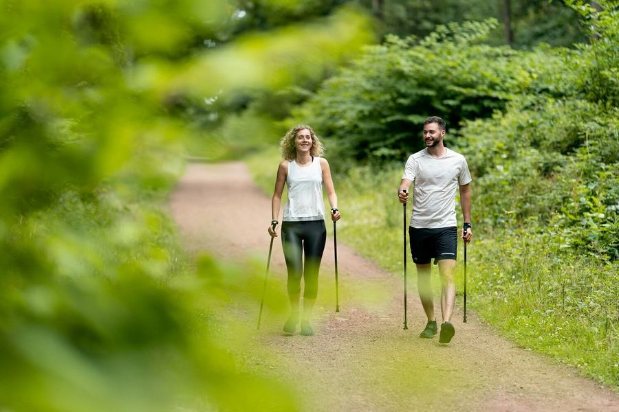 Тренування зі скандинавської ходьби у Львові.