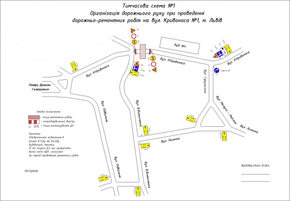 У Галицькому районі Львова на два дні перекрили вулицю &mdash; як об'їхати.