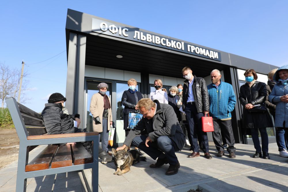 Офіс Львівської громади у Зашкові. Фото: Львівська міськрада.