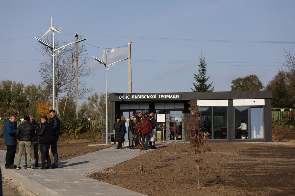 Офіс Львівської громади у Зашкові. Фото: Львівська міськрада.