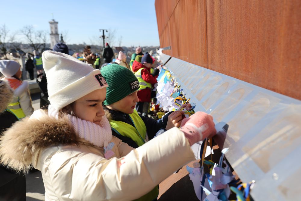 Львів вшанував пам'ять Героїв Небесної Сотні.