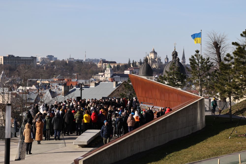 Львів вшанував пам'ять Героїв Небесної Сотні.