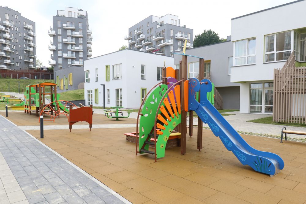 У вересні 2021 року на вулиці Малоголосківська, 34 у Львові відкриють садок №8. Фото: Львівська міська рада