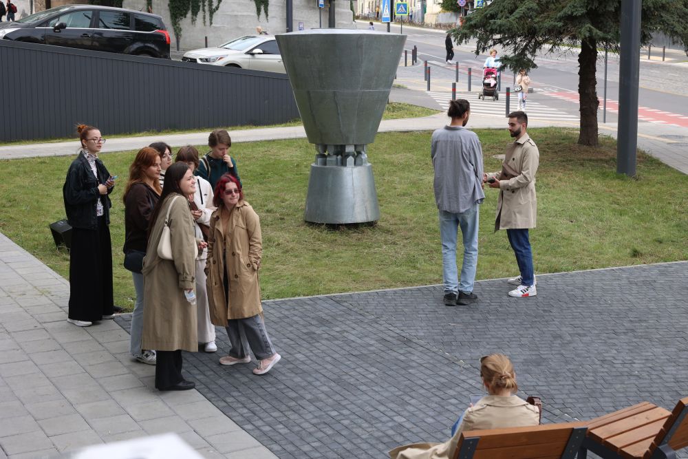 Одна з львівських вулиць перетворилася на мистецьку галерею.