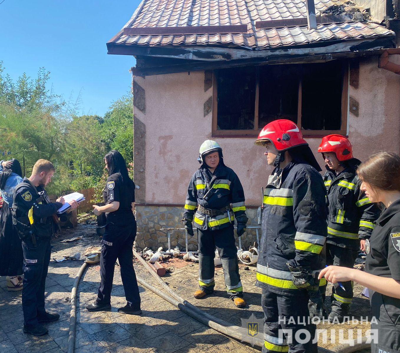 Під час пожежі у Малих Грибовичах загинули двоє дітей.