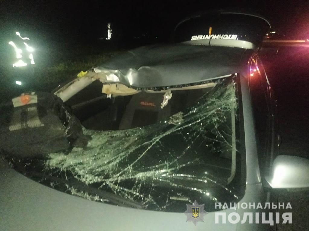 Внаслідок ДТП у Яворові травмовано п'ятеро люде. Фото: поліція Львівщини