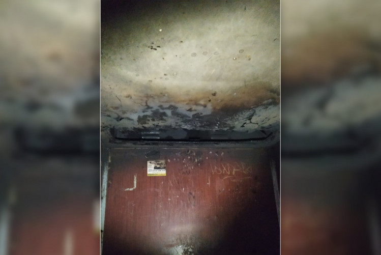 В одній із львівських багатоповерхівок загорівся ліфт. Фото: ДСНС у Львівській області