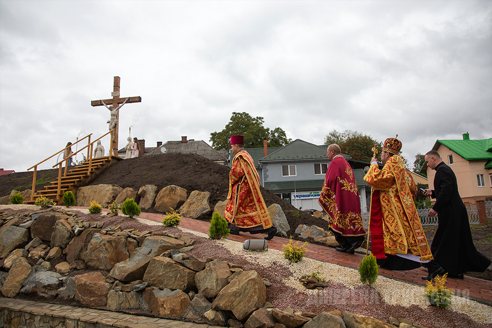 У Трускавці відкрили копію Гробу Господнього. Фото: Джерела Трускавця.