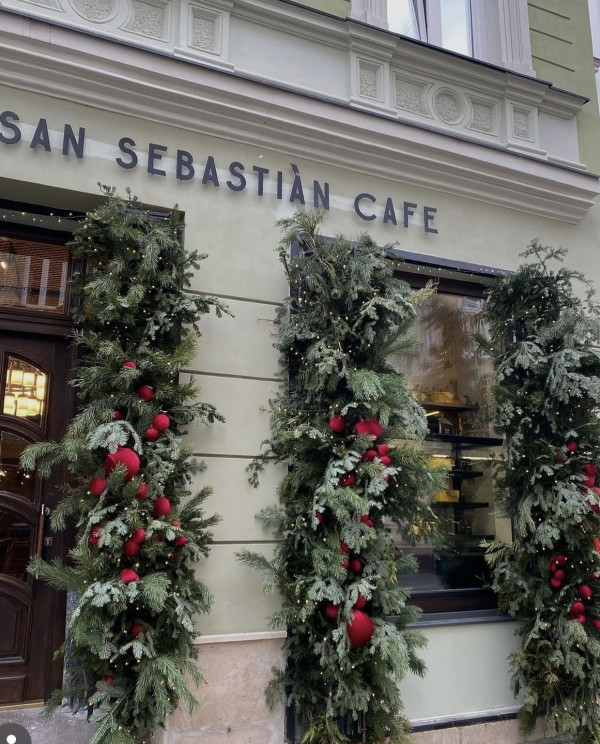 San Sebastian cafe.