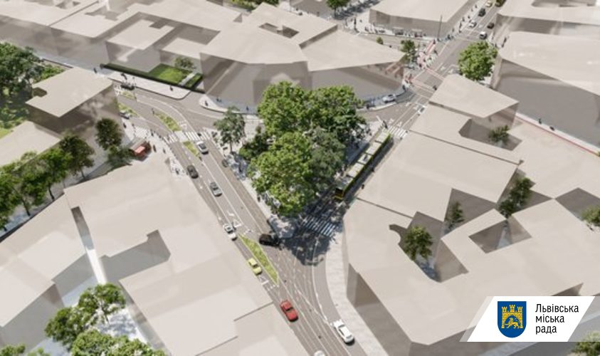 Мерія напрацювала варіант реконструкції площі Івана Франка у Львові.