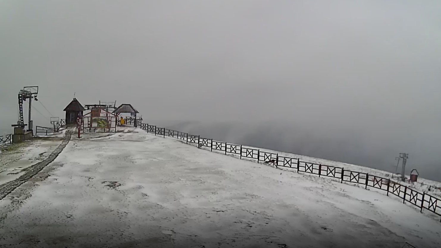 Фото: скріншот з веб-камери курорту &laquo;Захар Беркут&raquo;