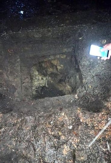 На Пагорбі слави у Львові виявили підкоп. Фото: Zaxid.net.