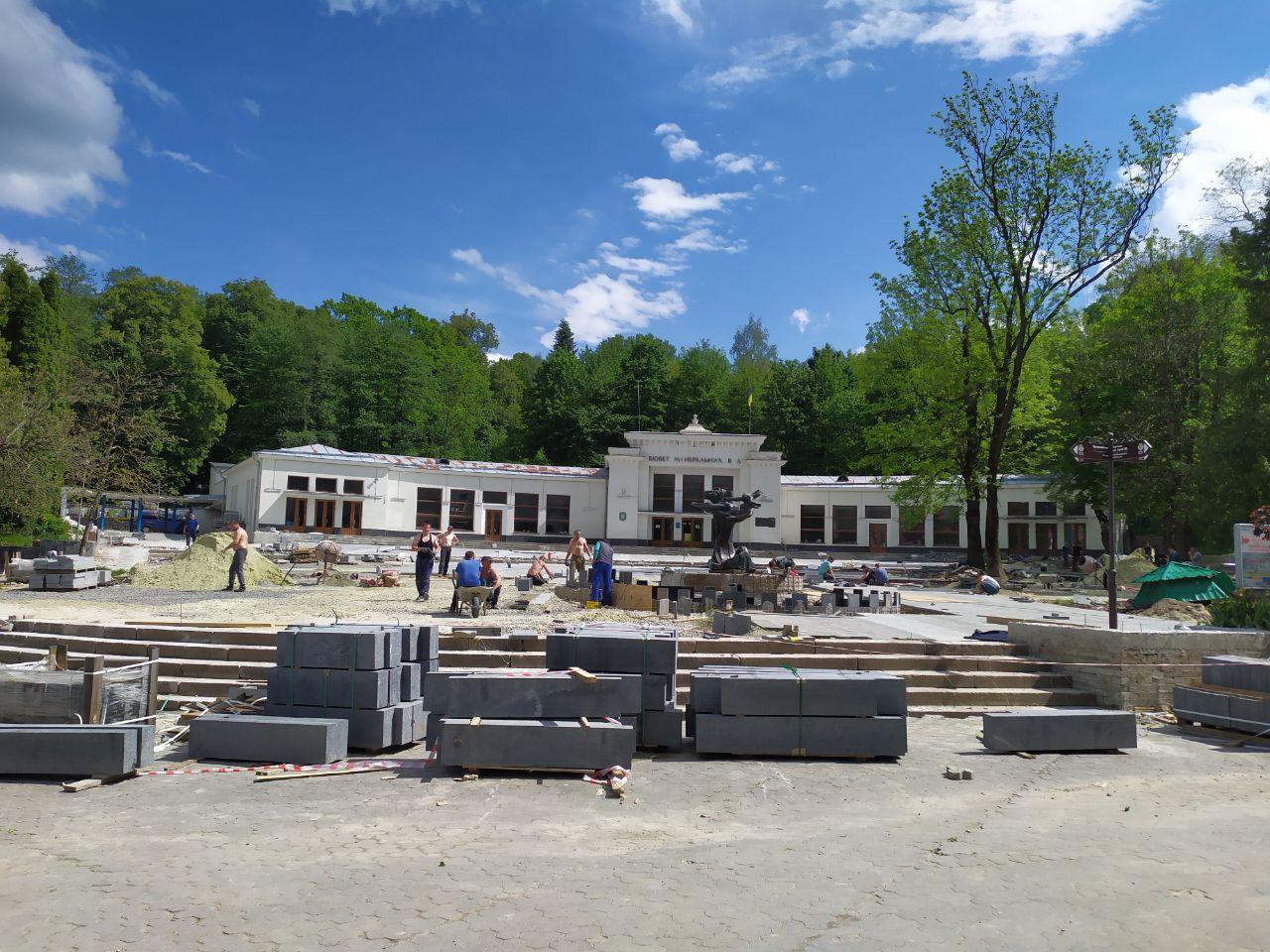 Коли відкриють бювет у Трускавці. Фото: VG Львів.