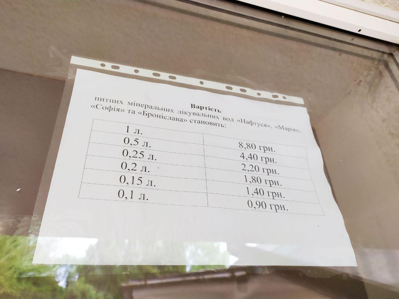 Їдемо у Трускавець: скільки коштують "Нафтуся", "Марія", "Софія" і "Броніслава". Фото: VG Львів.