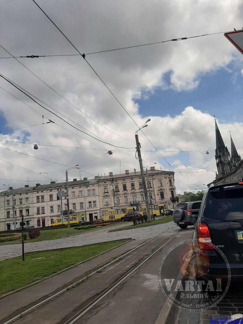 ДТП на Городоцькій у Львові.