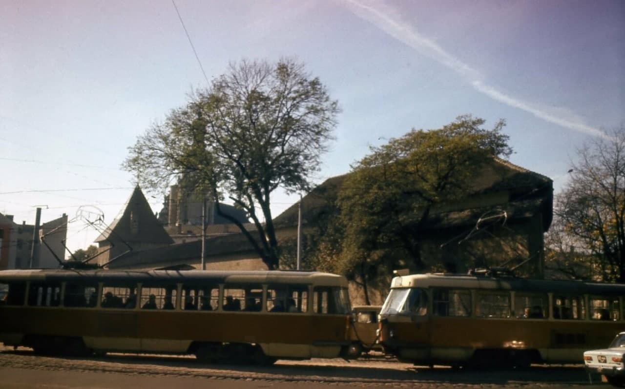 Львівський трамвай. 1980 рік. Фото: Сергій Герасімов