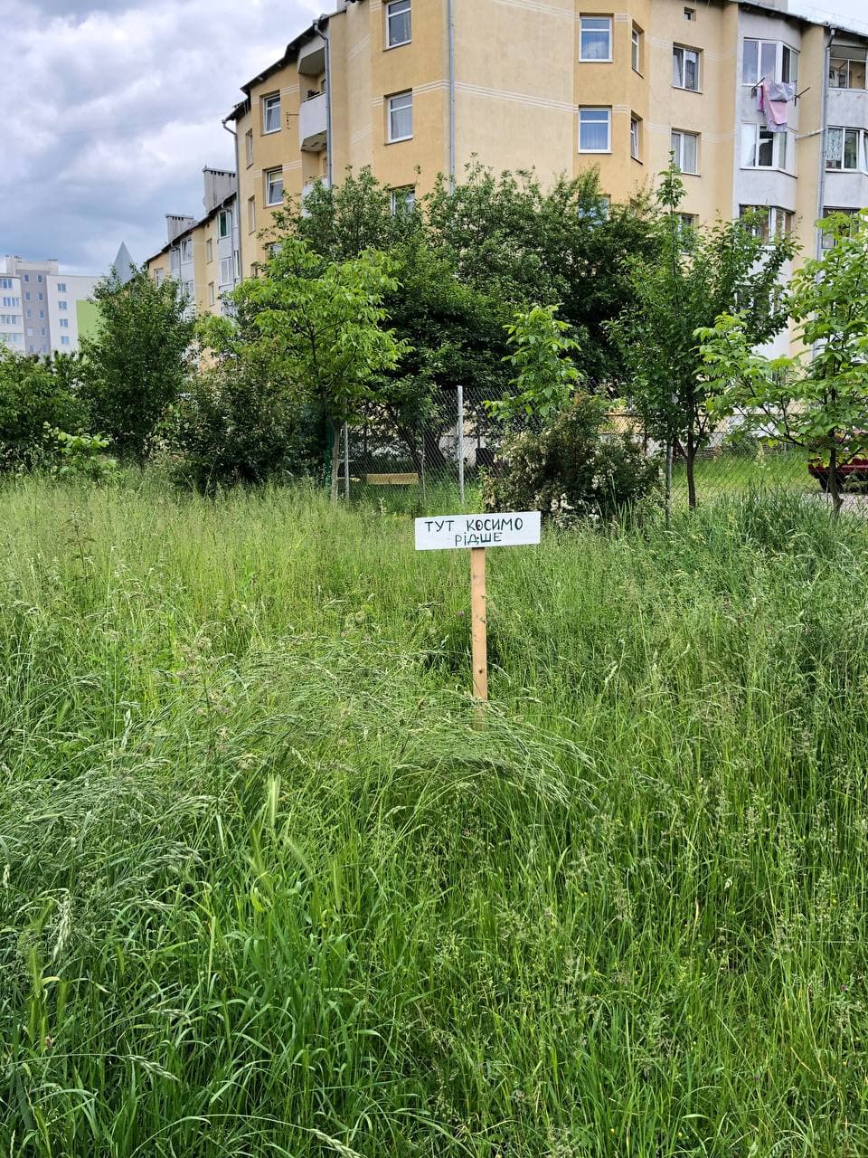 У зарослях у Сихівському районі ЛЬвова з'явилися нові таблички. Фото: VG Львів