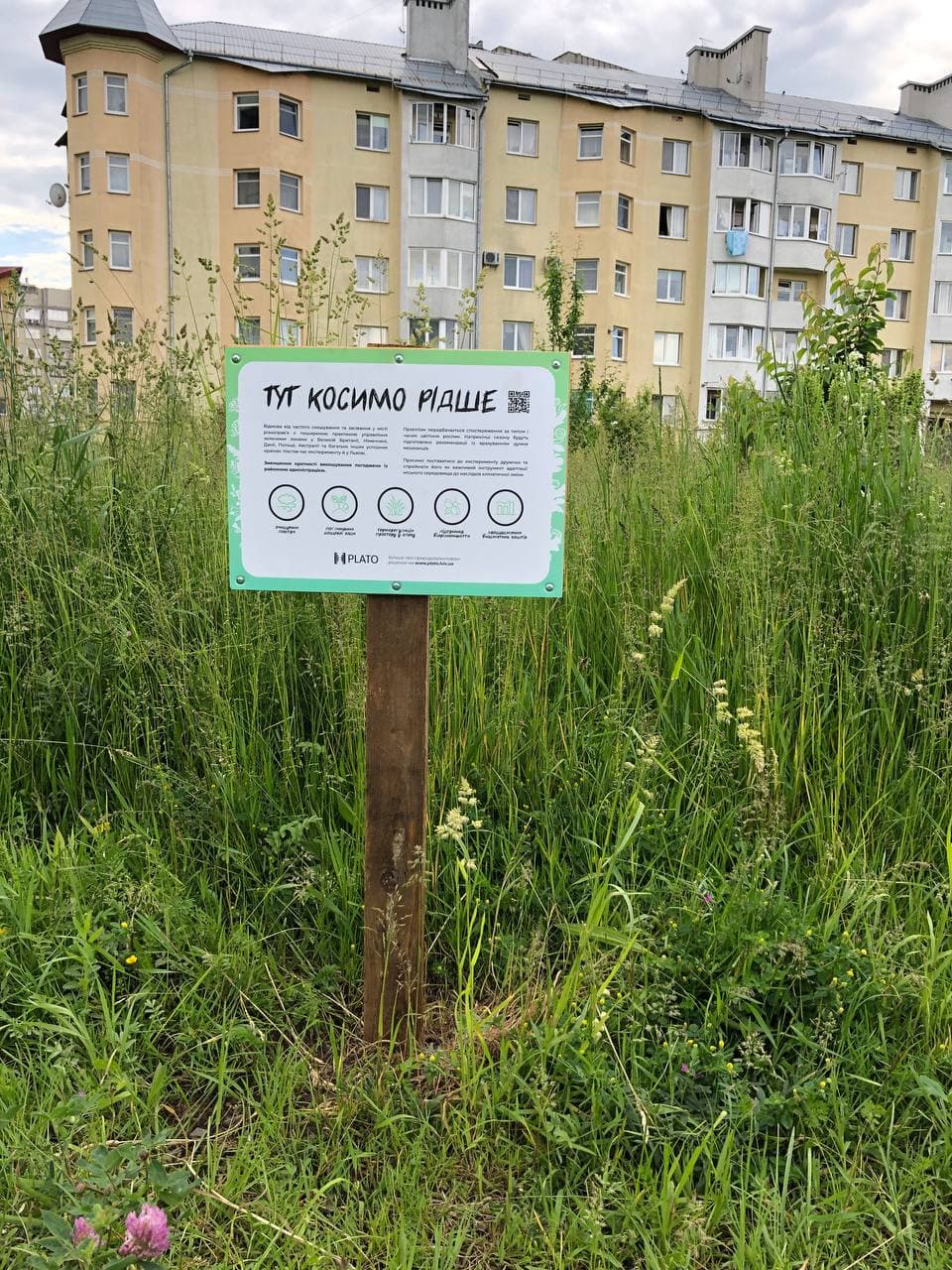 У зарослях у Сихівському районі ЛЬвова з'явилися нові таблички. Фото: VG Львів