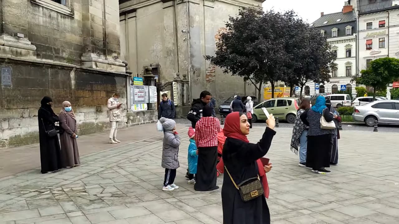 Морозів не бояться: як розважаються саудити у Львові. Фото: Юрій Богун 