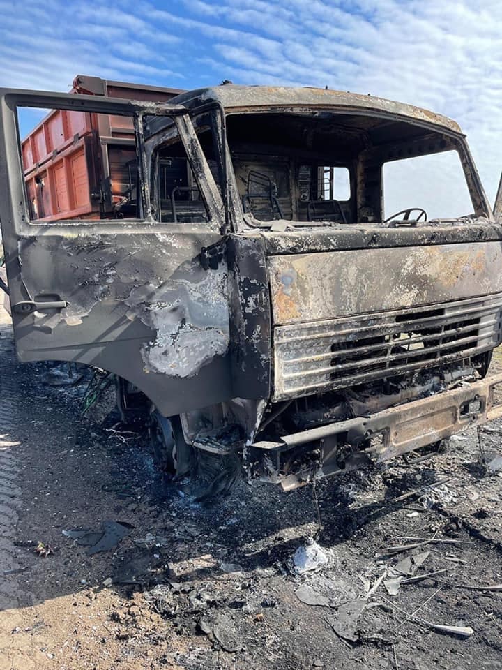 Львівські десантники живцем спалили російських диверсантів.